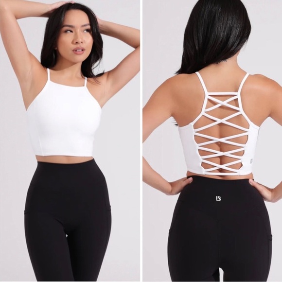 Buffbunny Collection Other - NWT BUFFBUNNY IVY CROP - WHITE S,M,L & XL